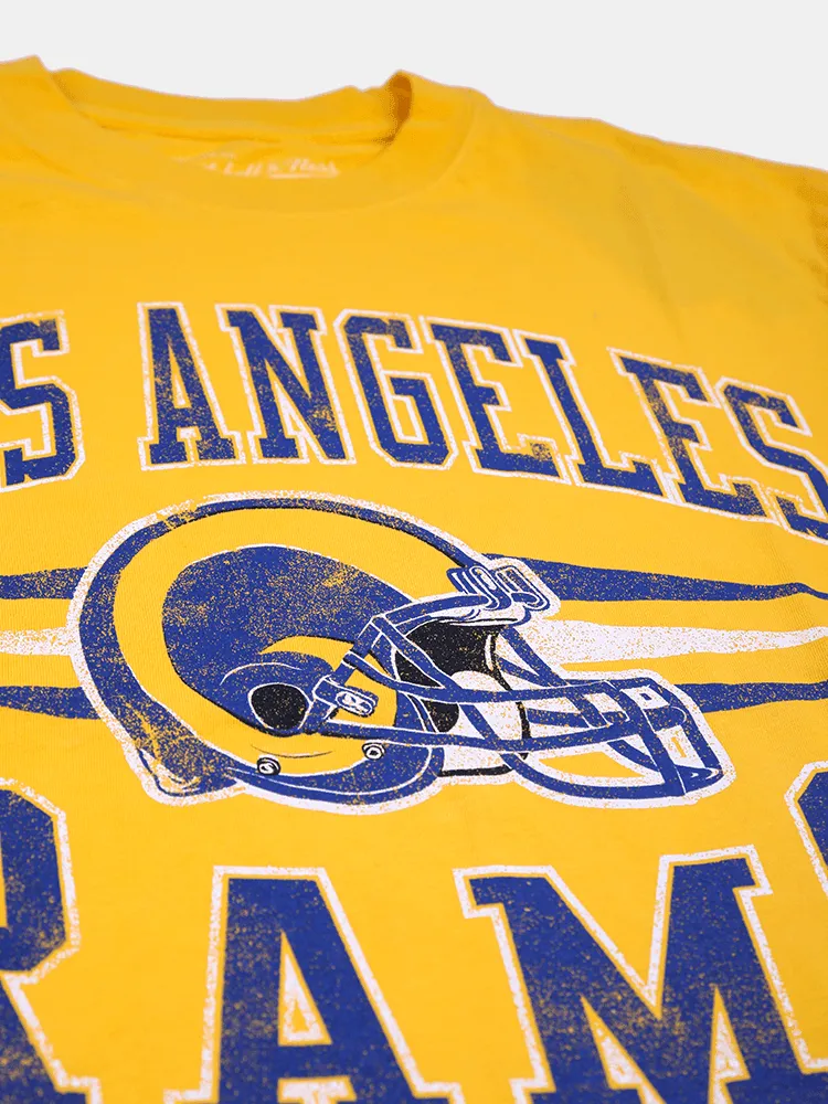 Mitchell & Ness Los Angeles Rams Diamond Tee - Yellow