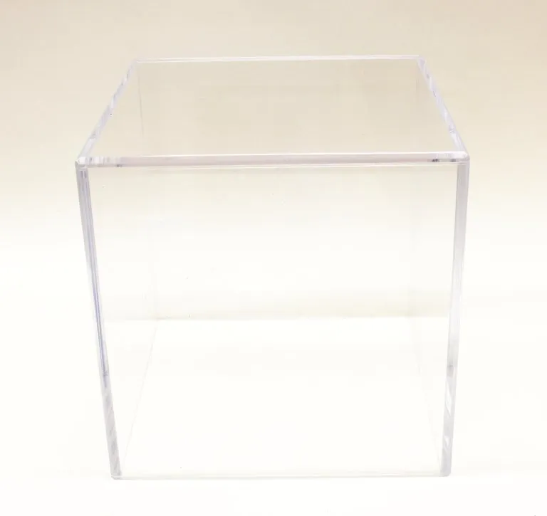 Modern Acrylic Display Pedestal Cubes or Side Tables