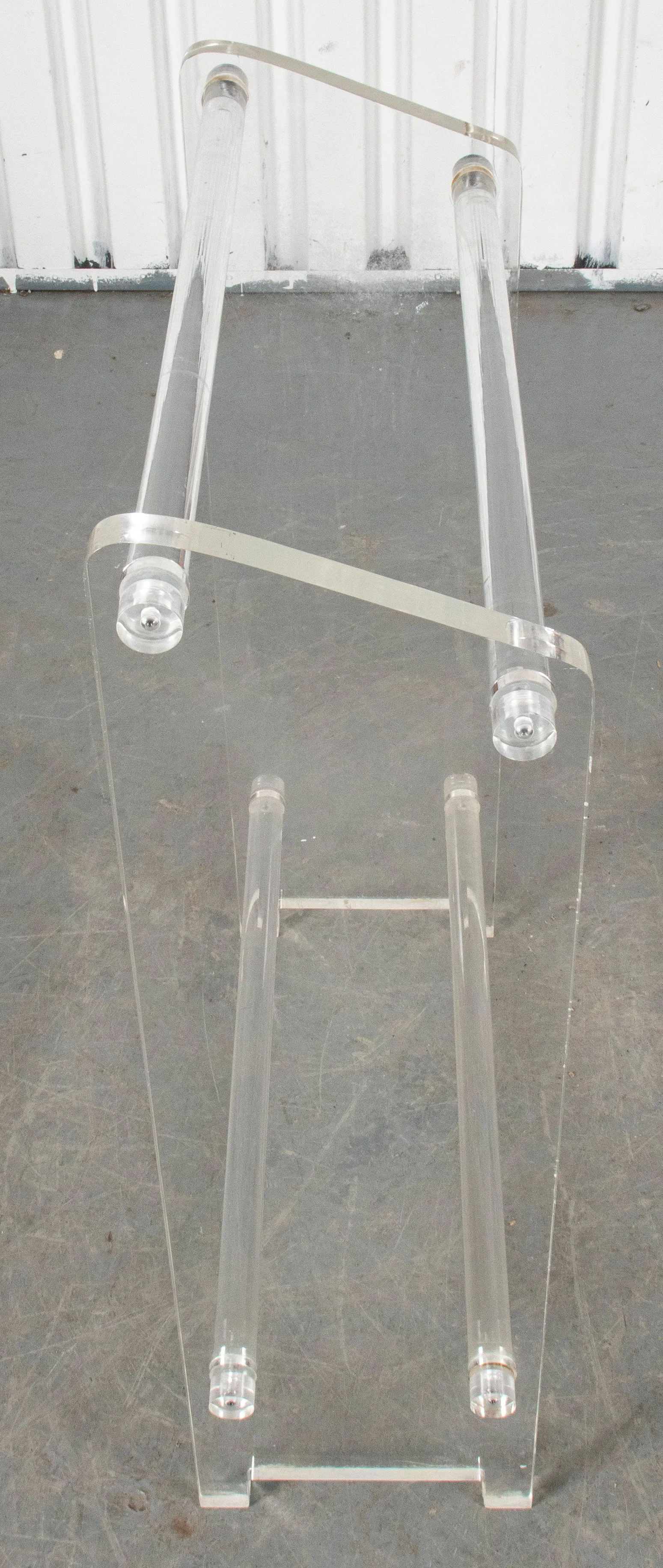 Modern Lucite Towel Rack