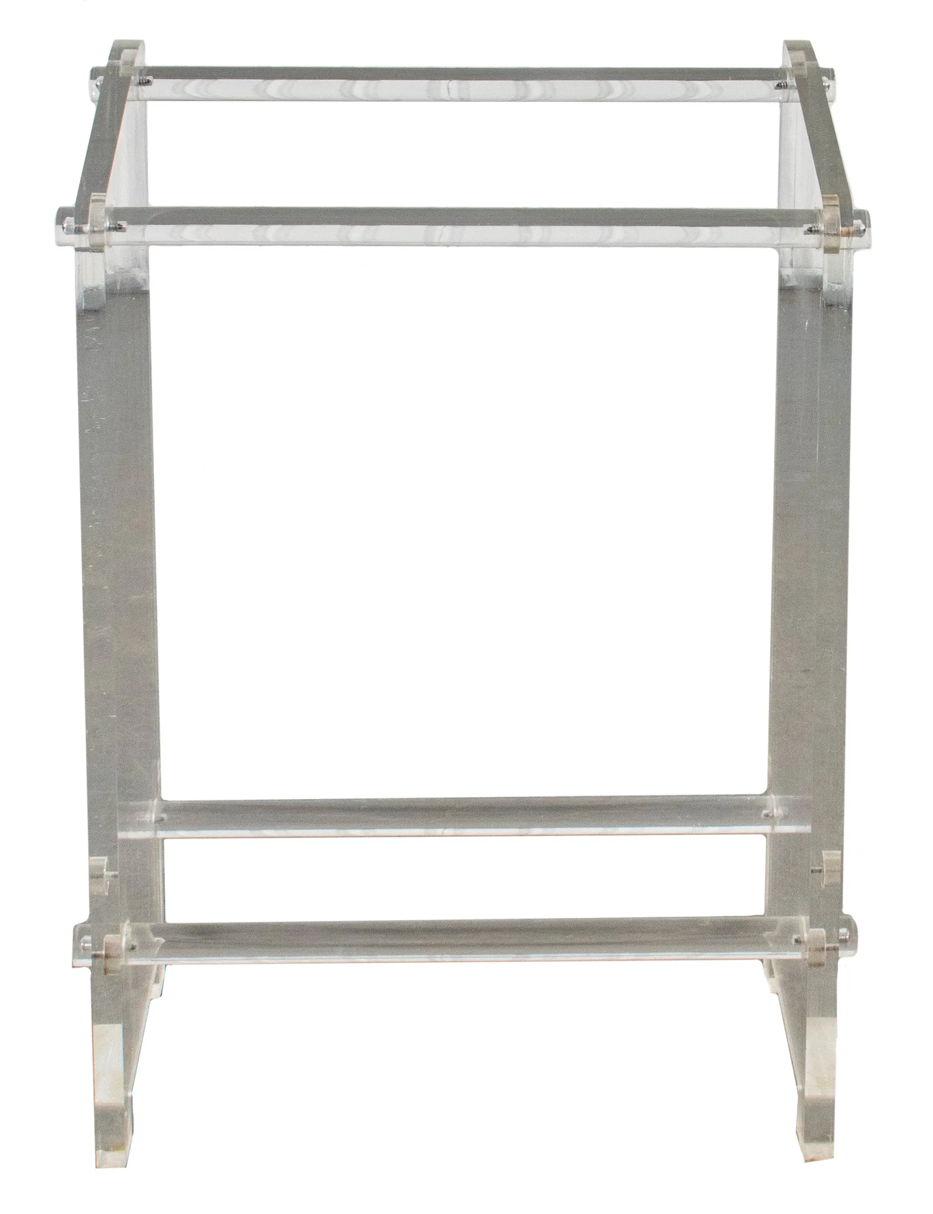 Modern Lucite Towel Rack