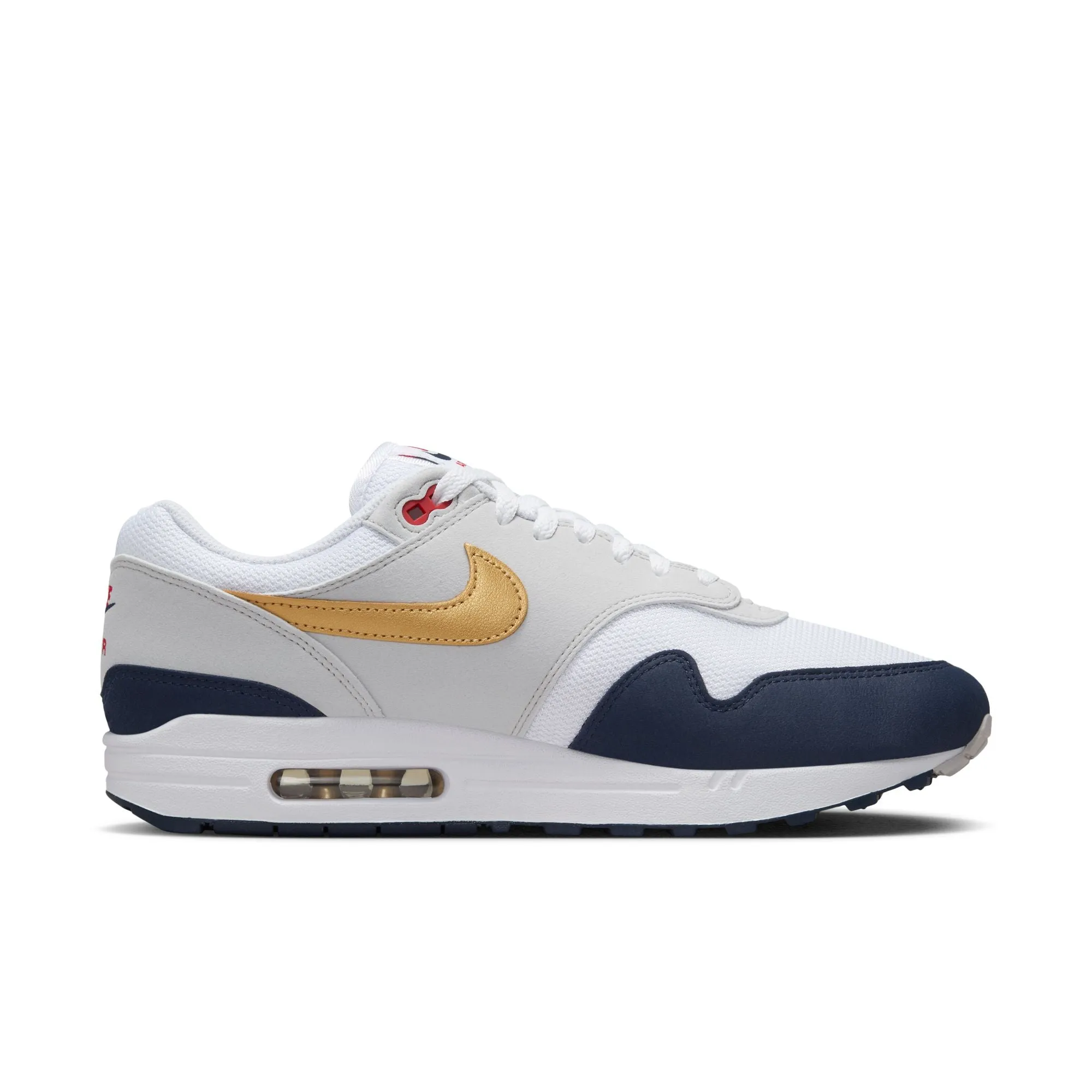 Nike Air Max 1 (Obsidian/Metallic Gold/White)