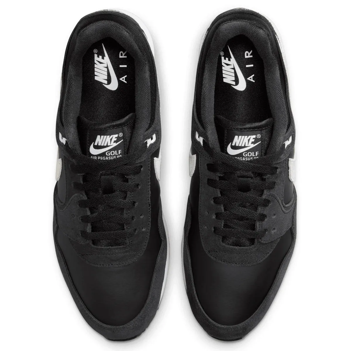 Nike Golf Air Pegasus 89 G Shoes - Black/White/Black