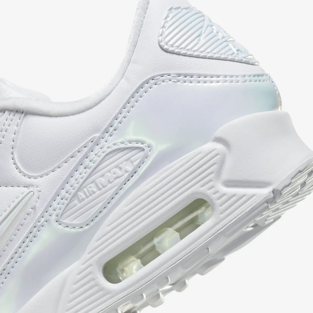 Nike Women's Air Max 90 SE Just Do It Shoes - All White