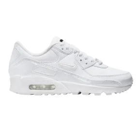 Nike Women's Air Max 90 SE Just Do It Shoes - All White