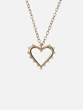 Open Heart Necklace