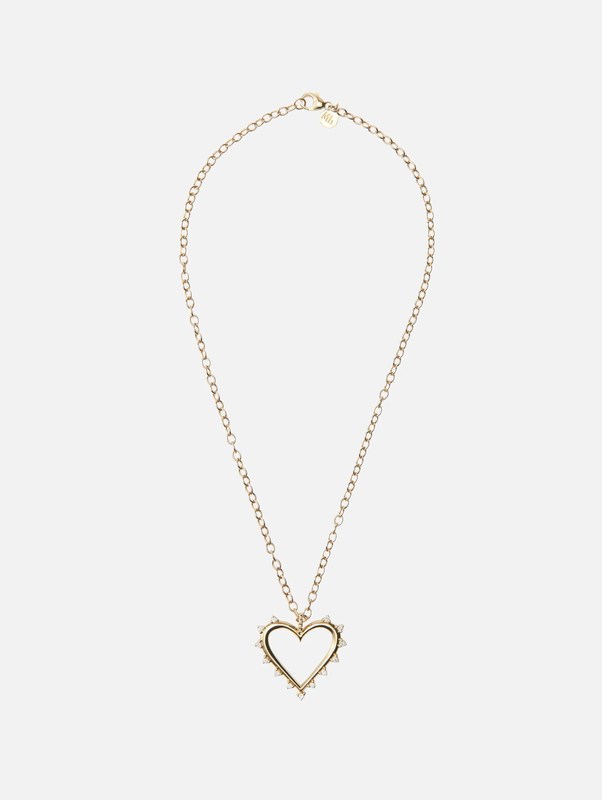 Open Heart Necklace