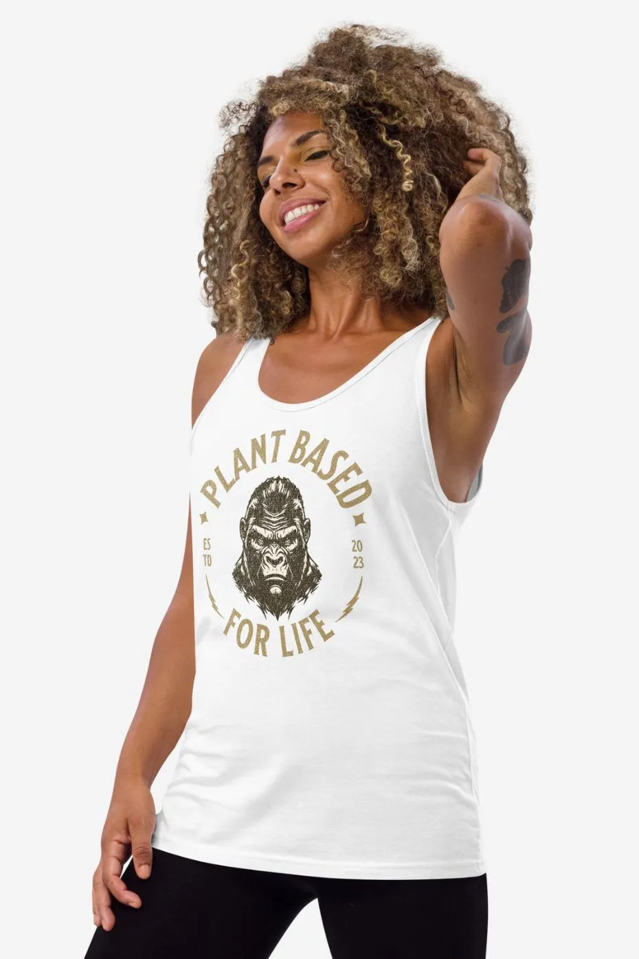 Plant Based For Life - Unisex Tank Top