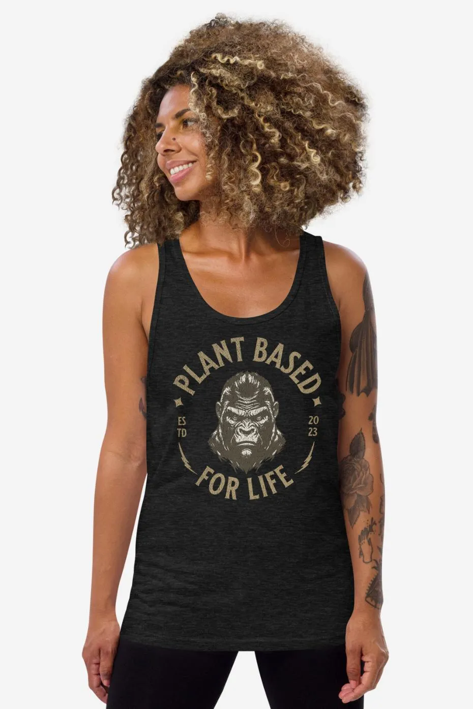 Plant Based For Life - Unisex Tank Top