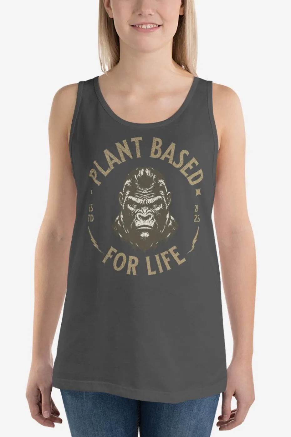 Plant Based For Life - Unisex Tank Top