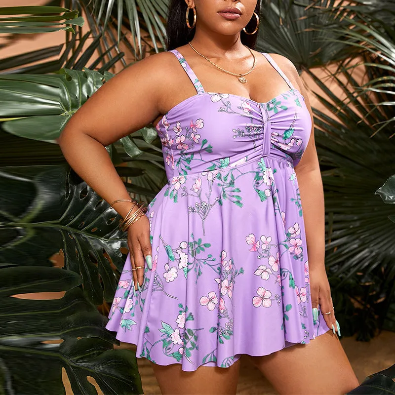 Plus Size Boxer Swimsuit