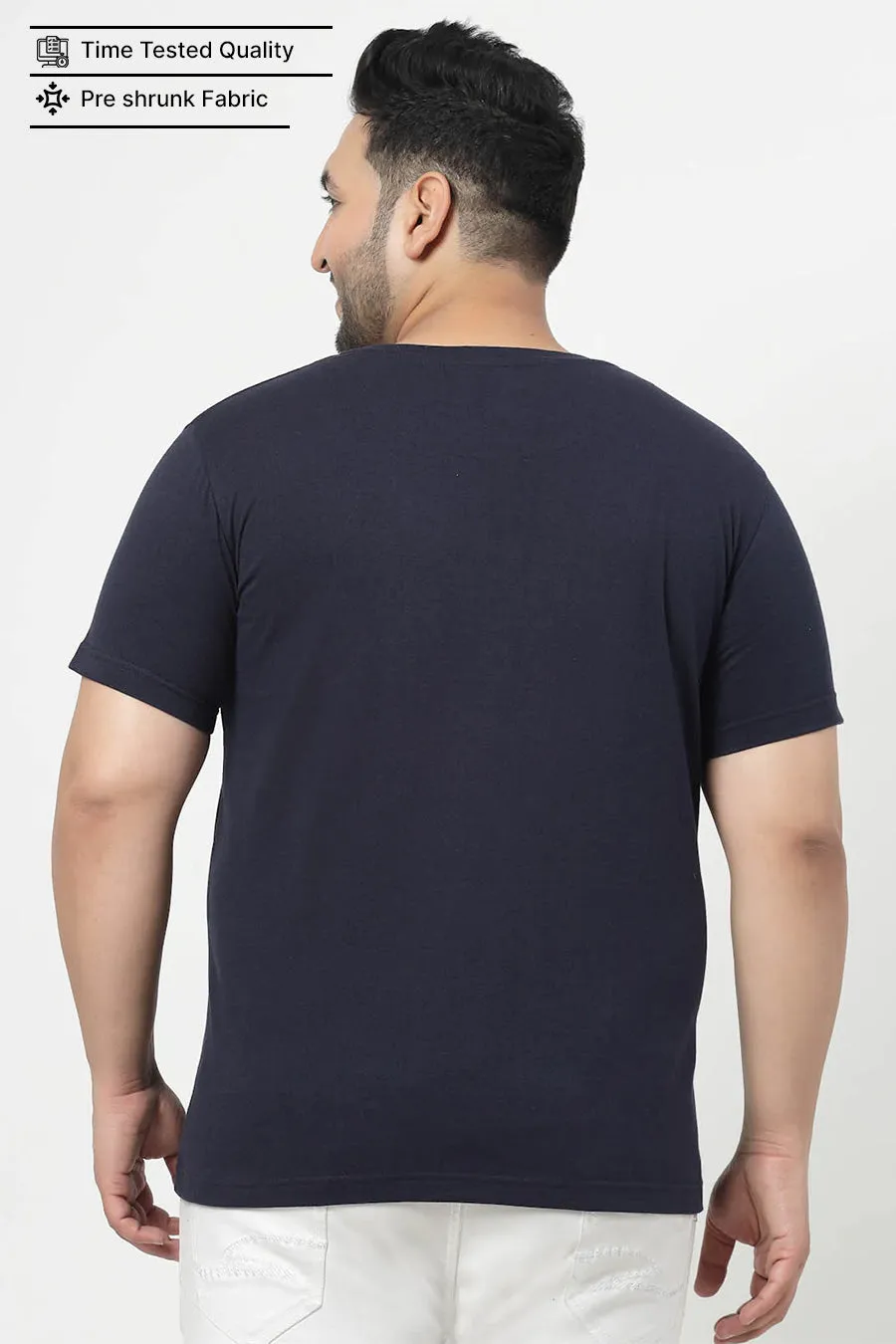 Plus Size - Midnight Blue - Classic Crew