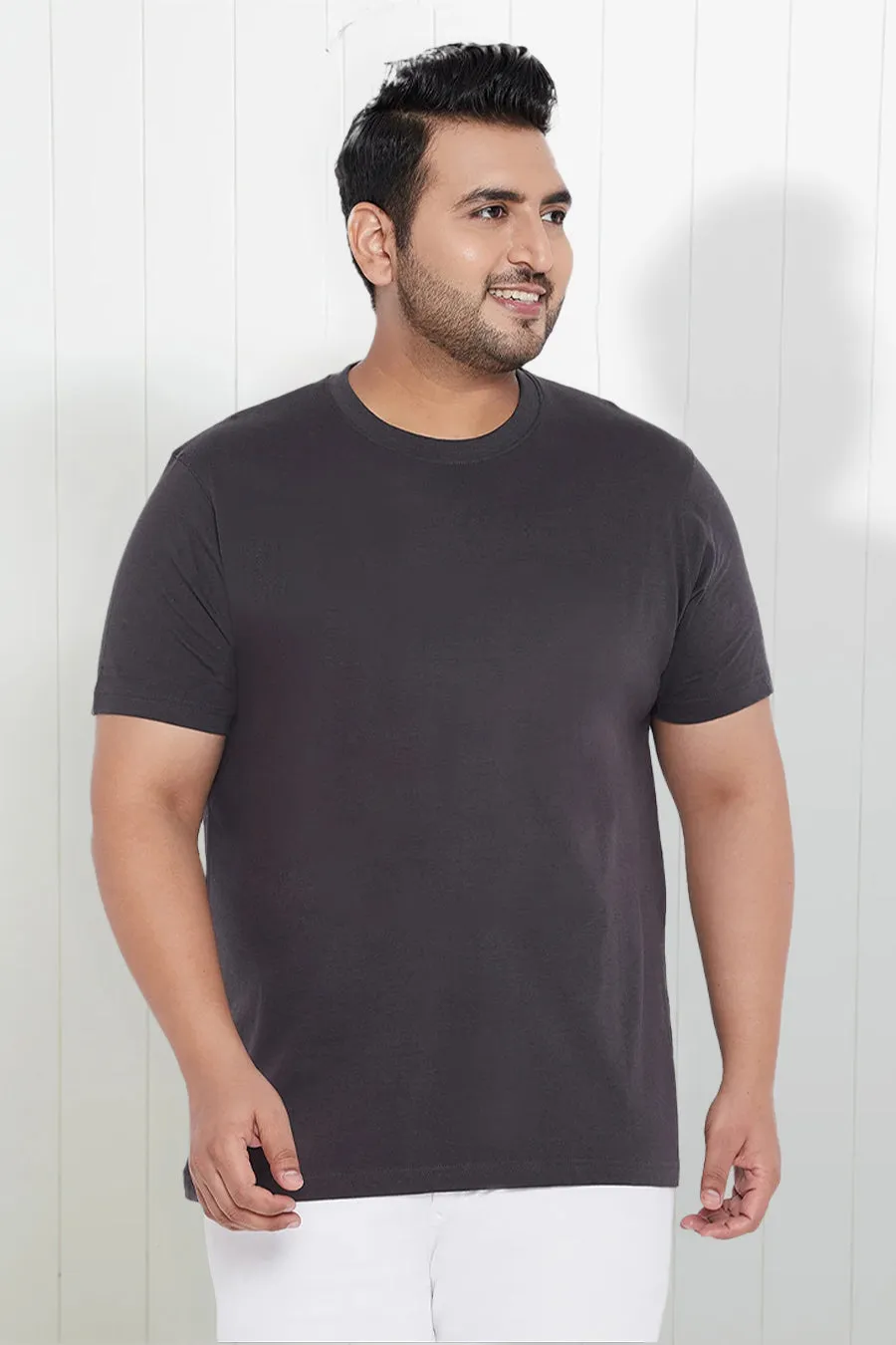 Plus Size - Smoky Grey - Classic Crew