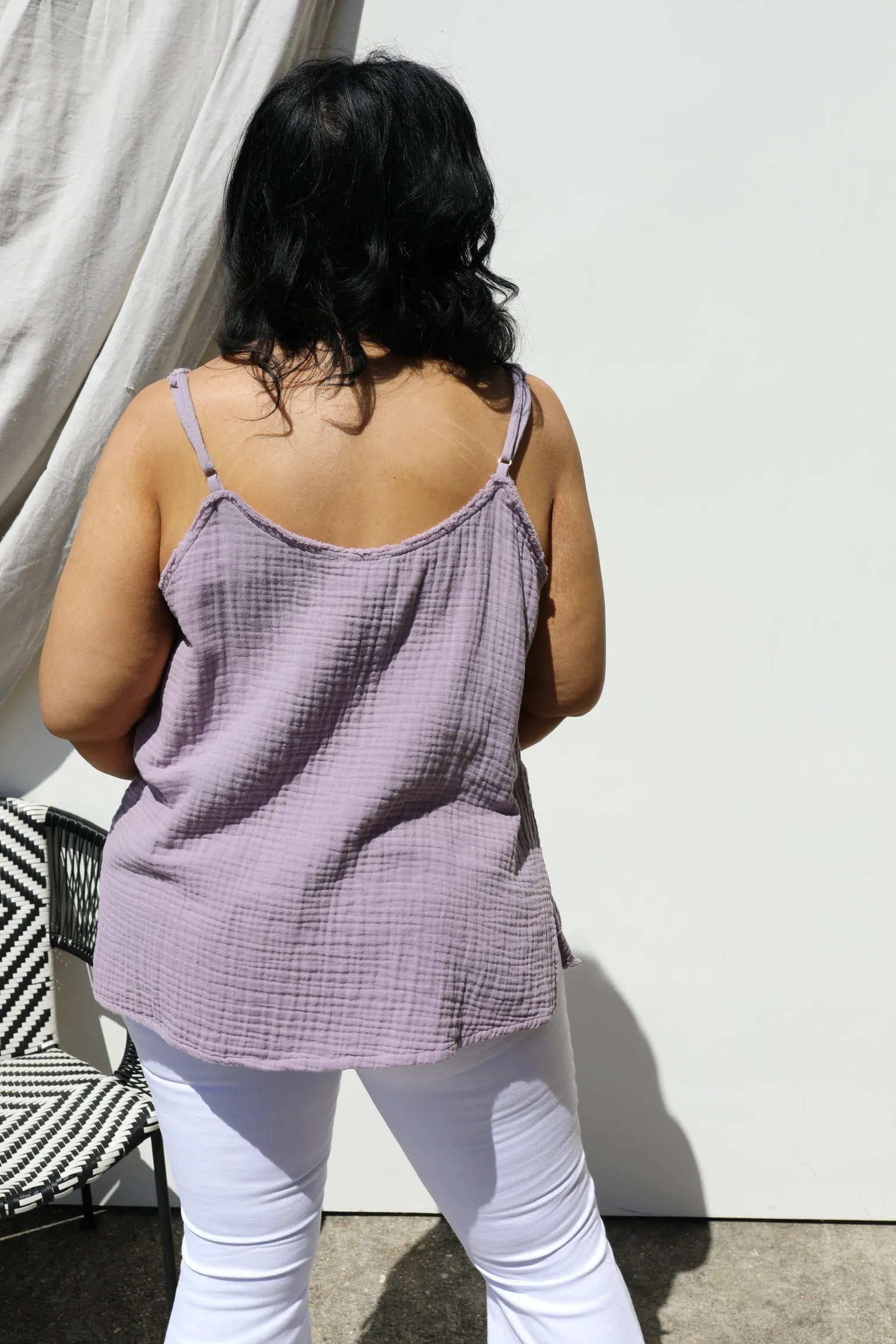 PLUS SIZE Turn Around Cami Top