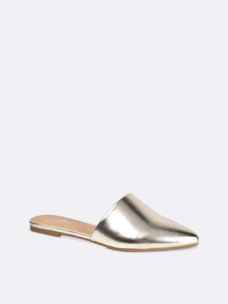 Pointed Toe Slip On Loafers