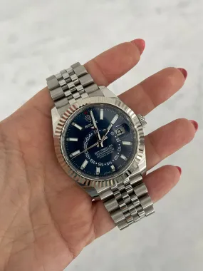 Rolex Sky-Dweller Jubilee with Blue Dial 326934