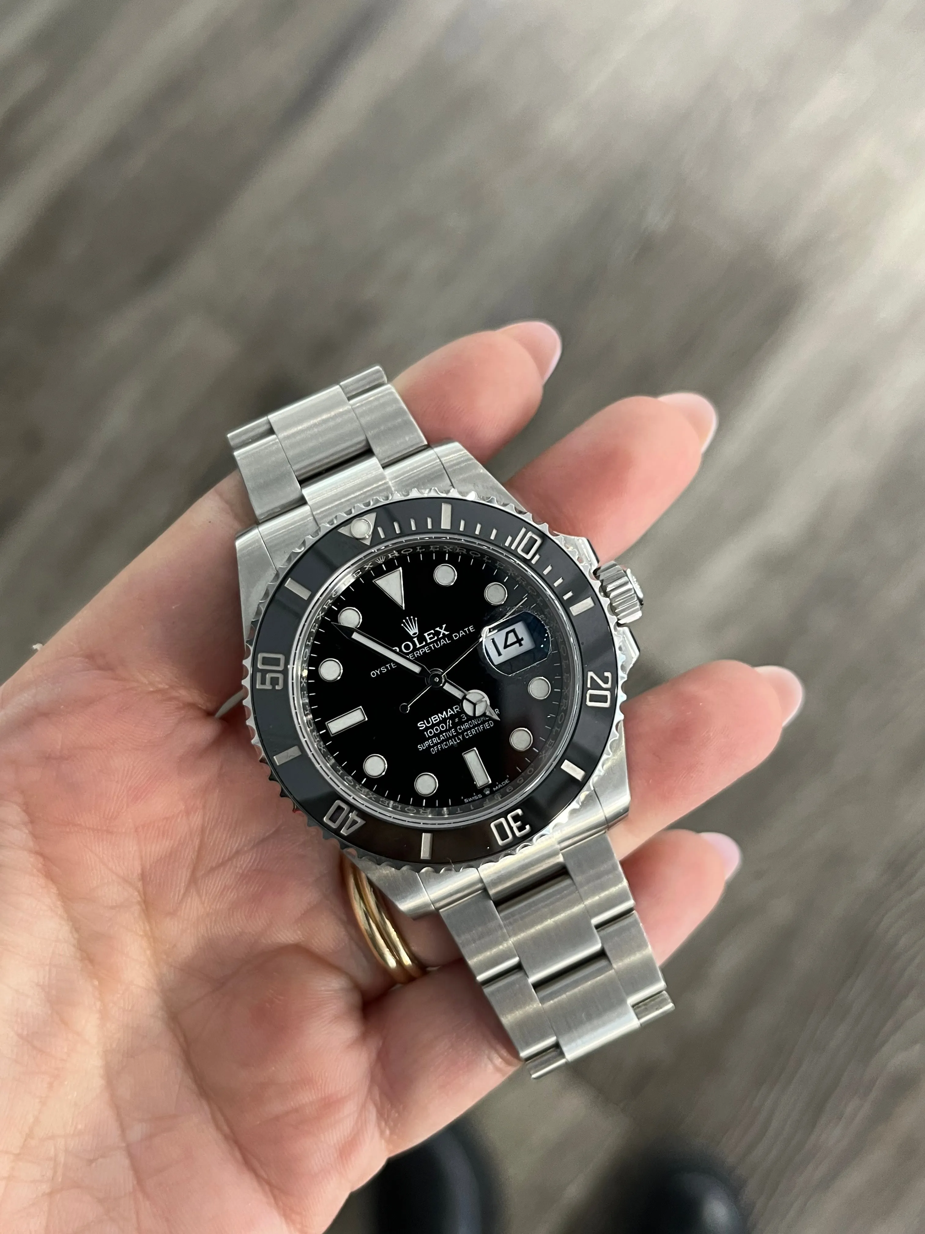 Rolex Submariner Black Dial Stainless Steel 126610LN