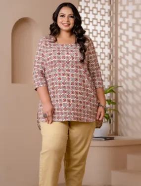 Short Plus Size Kurti Tunic UK Next Day