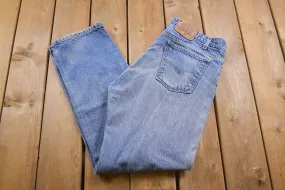 True Vintage 1970s  Levi's 505 Orange Tab Jeans Size 36 x 31 / True Vintage Denim / Vintage Denim / Made In USA / Vintage Levi's