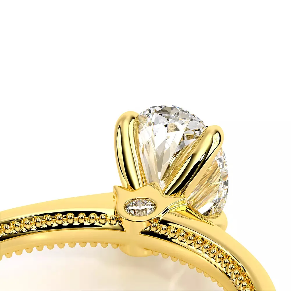 Verragio Renaissance 14k Gold Oval Diamond Engagement Ring