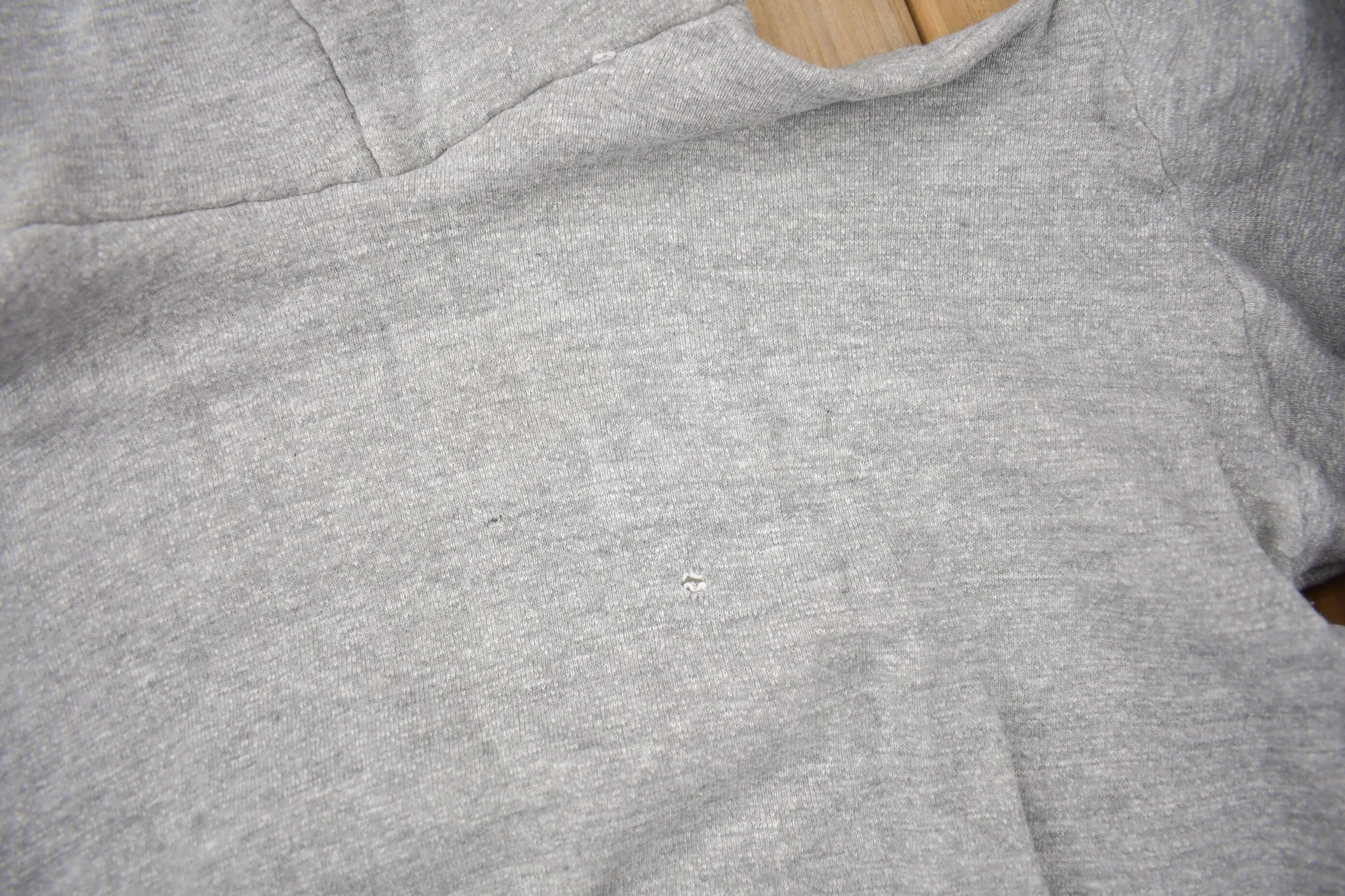 Vintage 1960s Gym Master Blank Grey Hoodie / Boys Size / True Vintage / Made In Canada / 60s Hoodie