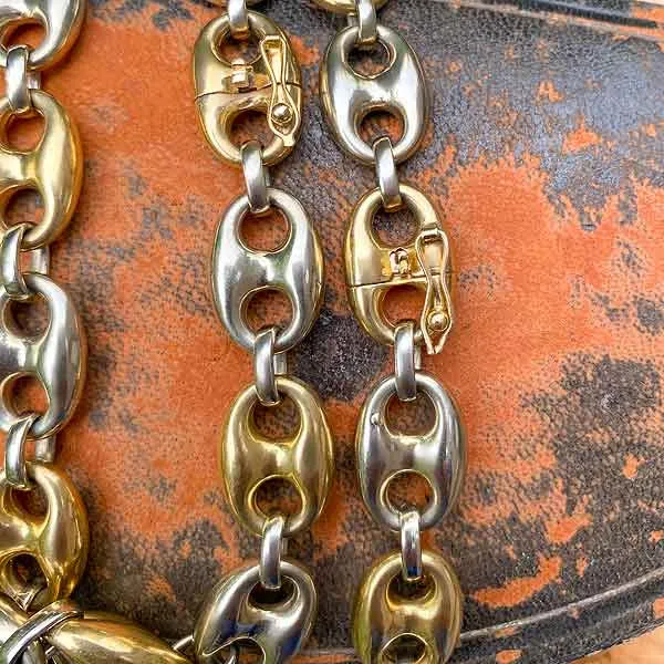 Vintage Gucci Link Chain Necklace