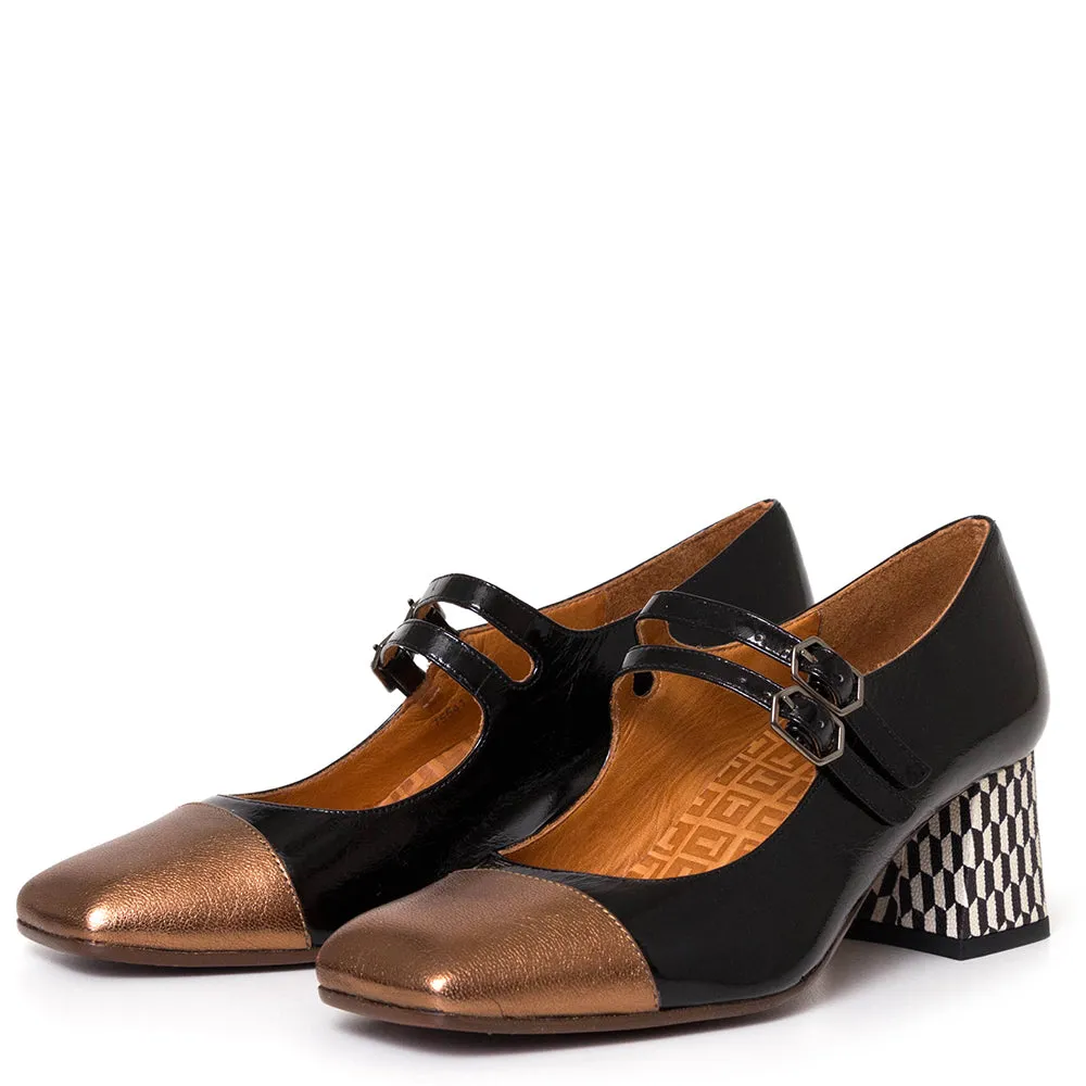 Volcano 43 Women's Heeled Leather Mary Jane