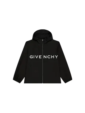 Windbreaker in technical fabric