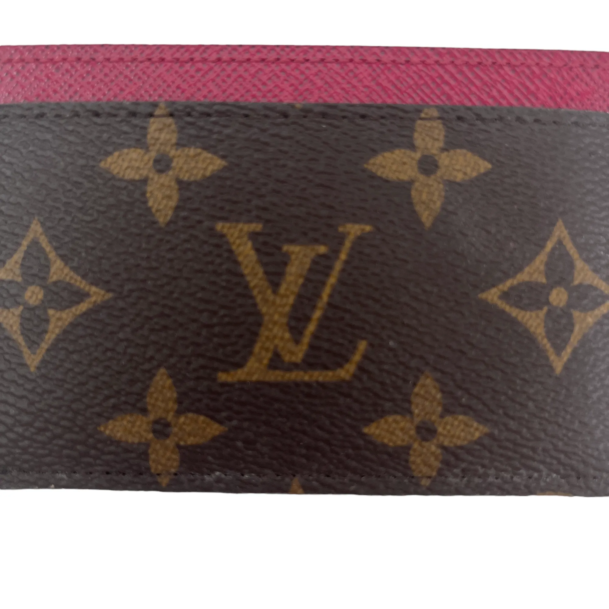 Women's Monogram Card Holder Brown