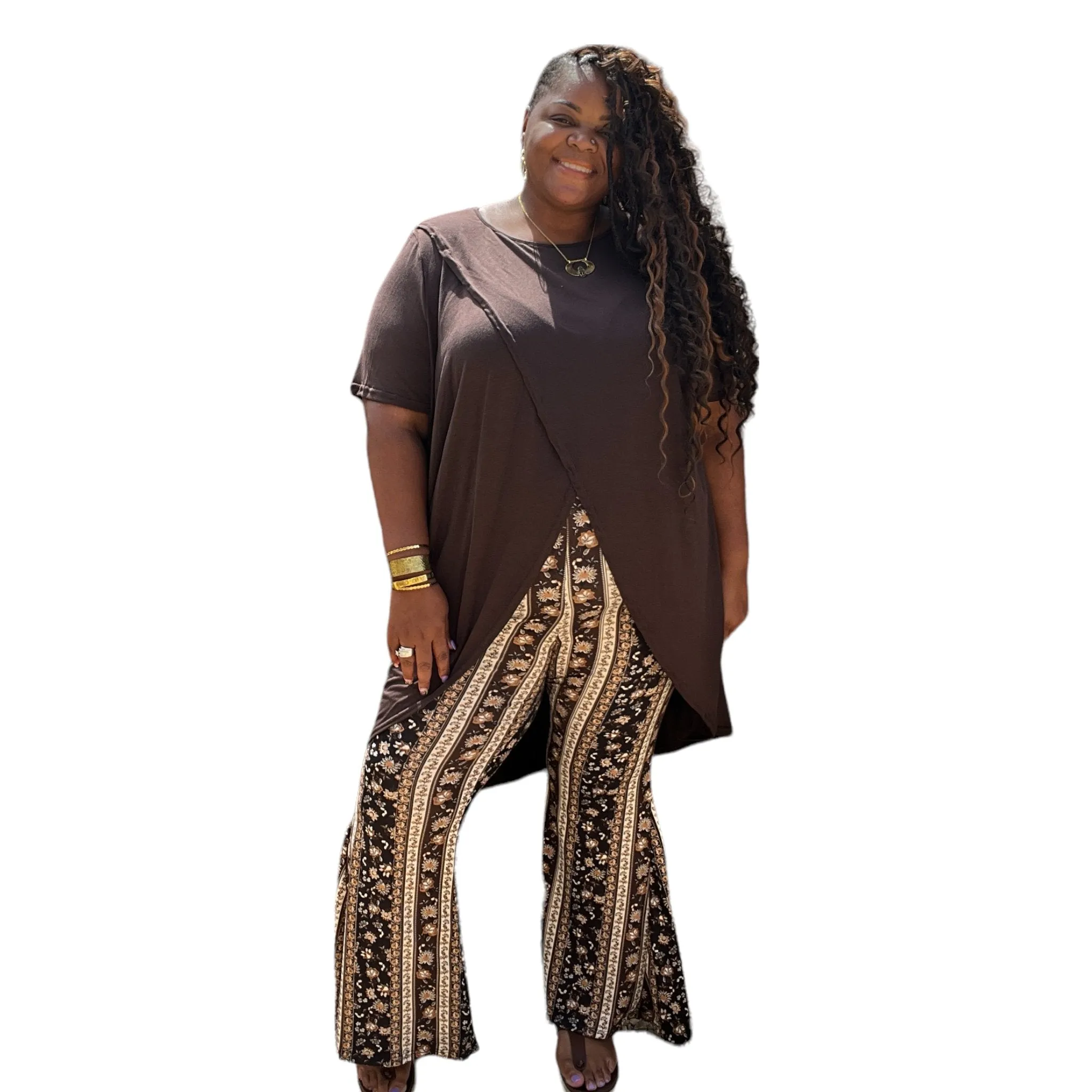 Women’s Plus Size Flare Leggings